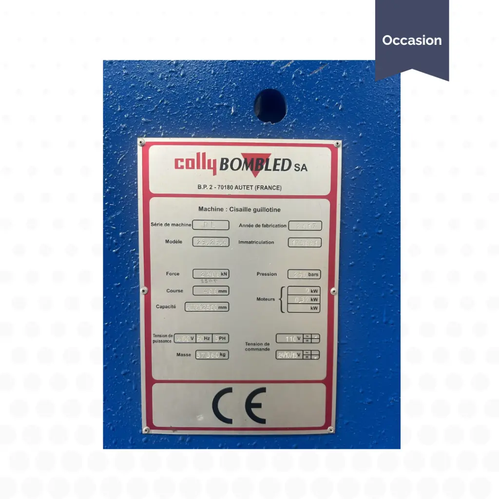 PRESSE A PLANER COLLY PL 25-25-6- année 2017 (3).webp