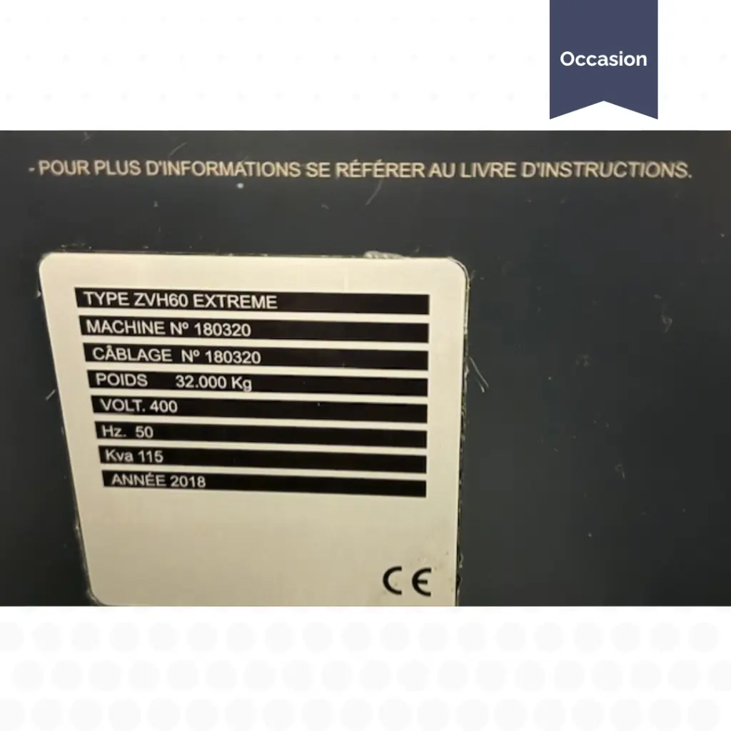 Centre d'usinage vertical 5 axes IBARMIA type ZHV603000 EXTREME d'occasion (7).webp