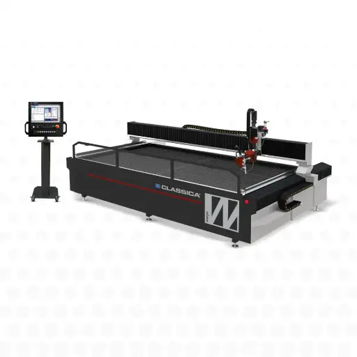 Table de découpe jet d'eau WATERJET E-CLASSICA