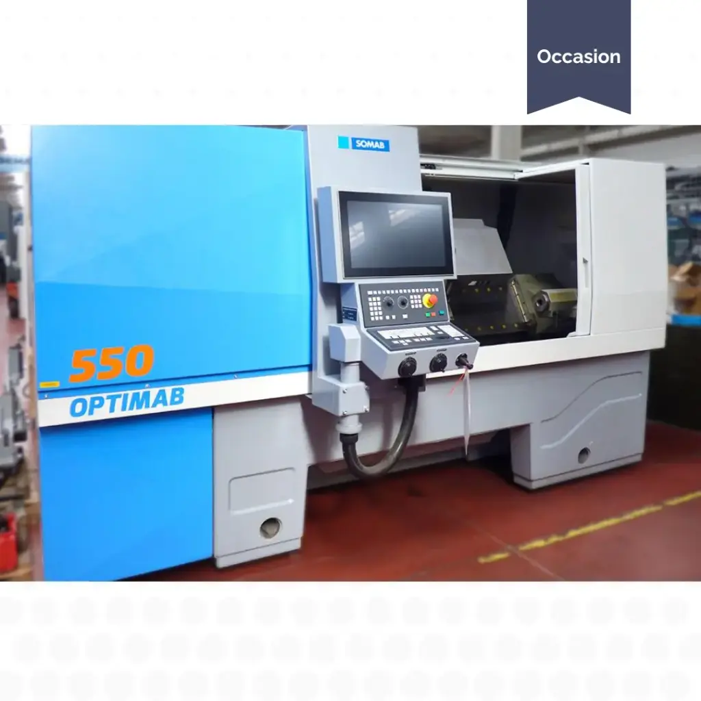 Tour CNC par apprentissage SOMAB - OPTIMAB 550