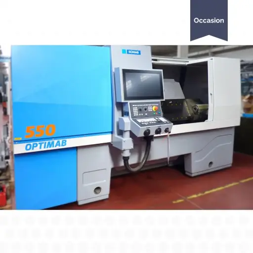 [G00055] Tour CNC par apprentissage SOMAB - OPTIMAB 550